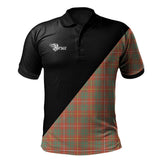 Clan Bruce Ancient Clan - Military Polo Shirt IR74 Bruce Ancient Tartan Tartan Polo